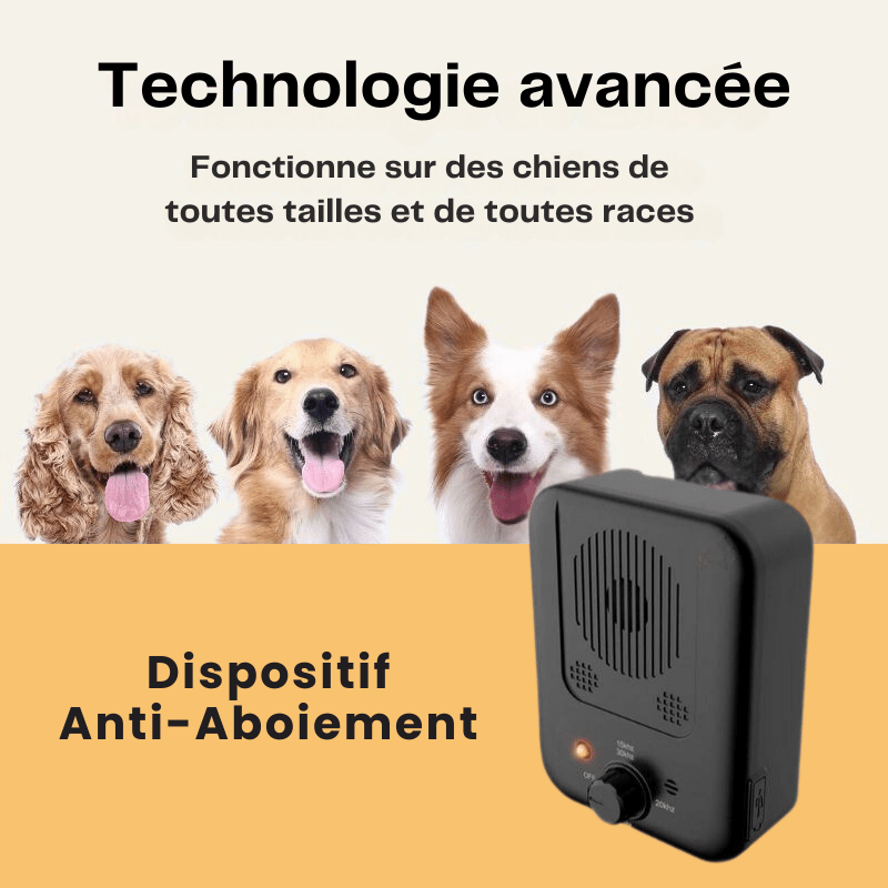 Dispositif Anti - Aboiement pour chien - Calmidog