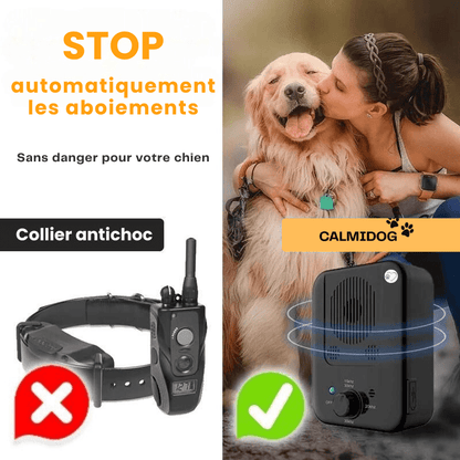 Dispositif Anti - Aboiement pour chien - Calmidog