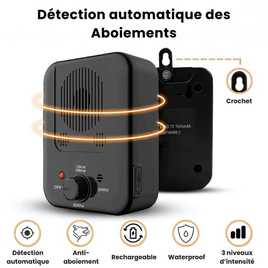 Dispositif Anti - Aboiement pour chien - Calmidog